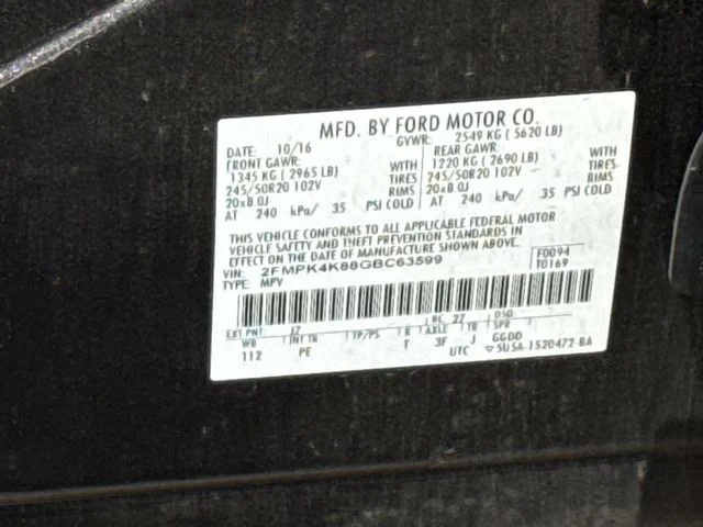 Used 2016 Gray Ford Titanium image 30