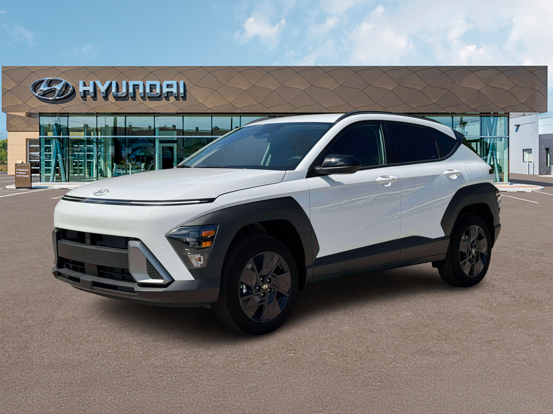 New 2027 White Hyundai SEL Sport AWD image 2