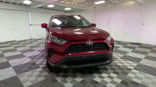 Used 2021 Red Toyota LE image 3