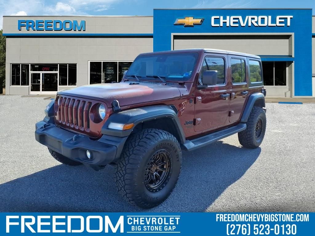 Used 2021  Jeep Unlimited Sport S image 1