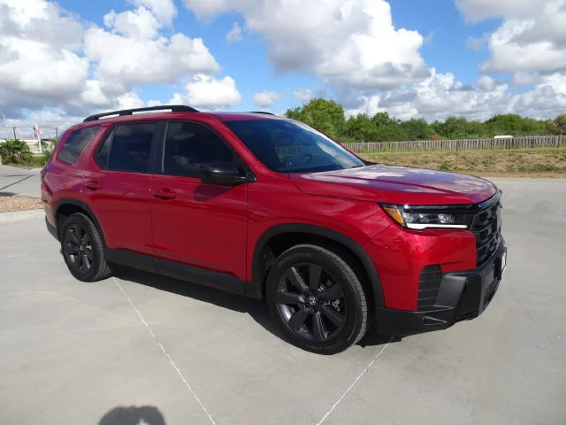 New 2026 Radiant Red Metallic II Honda Sport image 3
