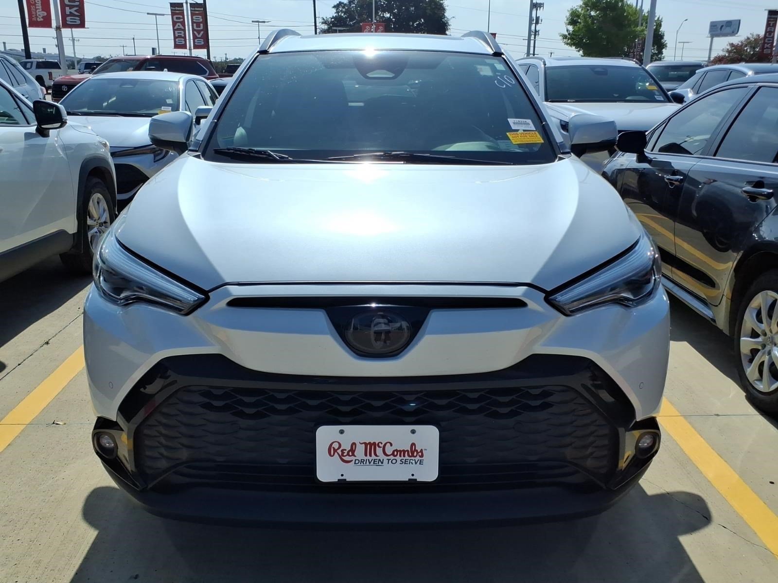 Used 2023 WIND CHILL PEARL Toyota Hybrid XSE image 2