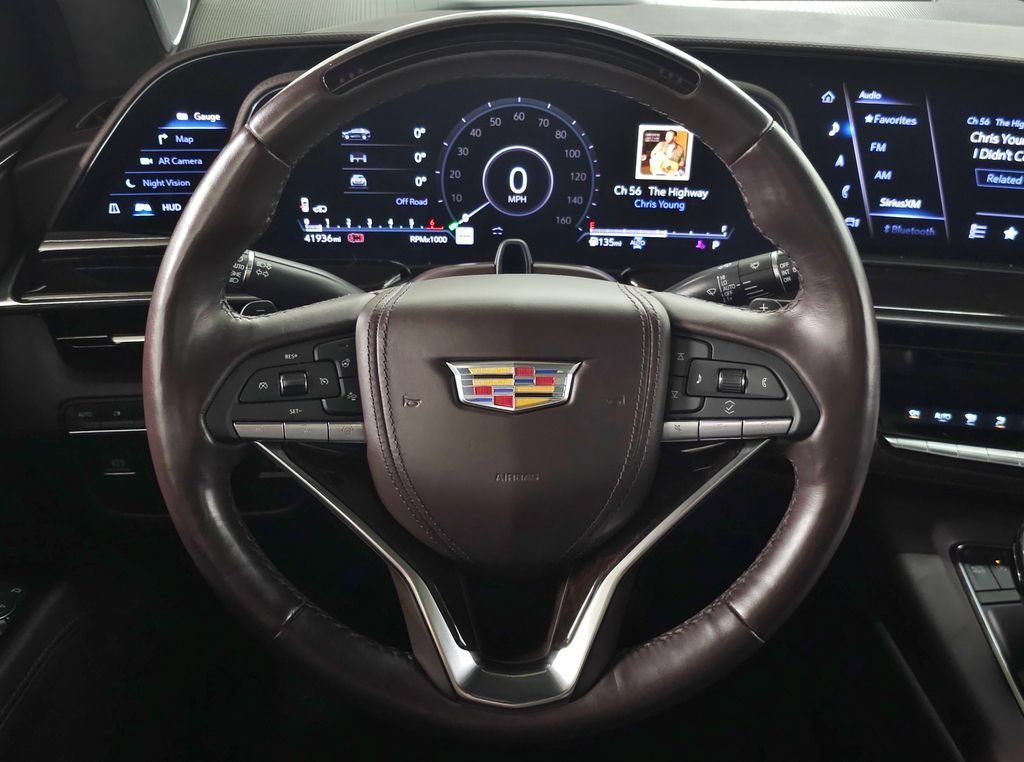 Certified Used 2023 Dark Moon Blue Metallic Cadillac Sport Platinum image 25