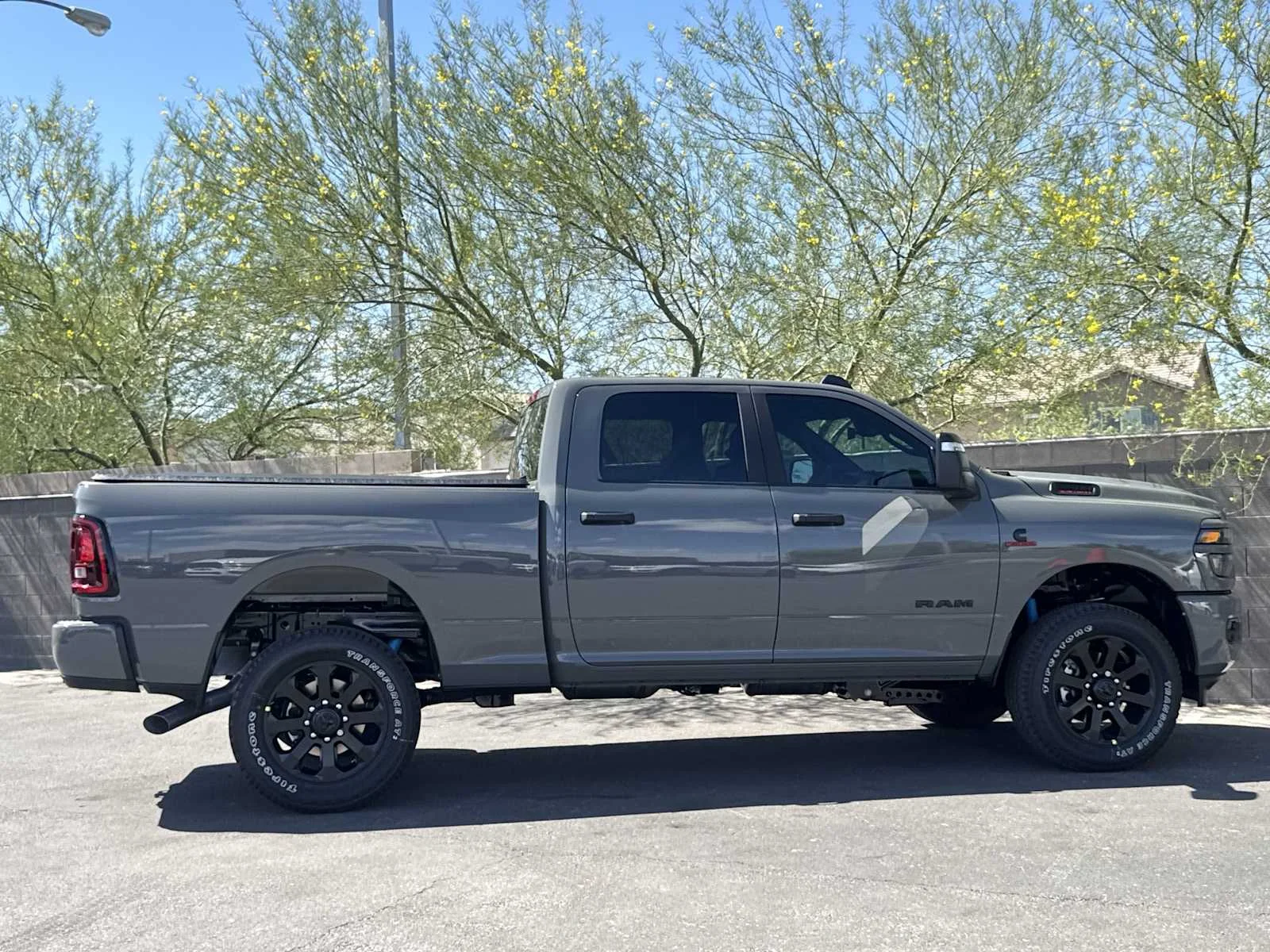 New 2026 Ceramic Gray Clear-Coat Exterior Paint RAM Big Horn image 9