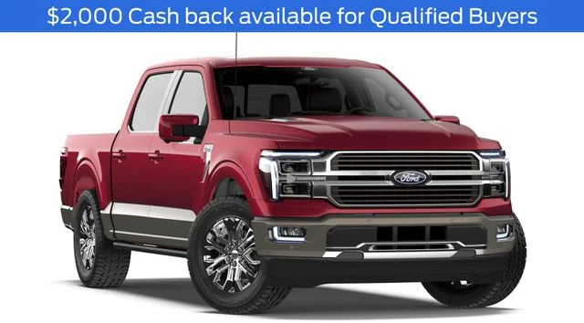 New 2026 Ruby Red Metallic Tinted Clearcoat Ford King Ranch® image 2
