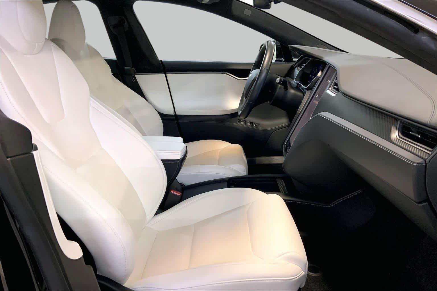 Used 2020 Solid Black Tesla Performance image 8