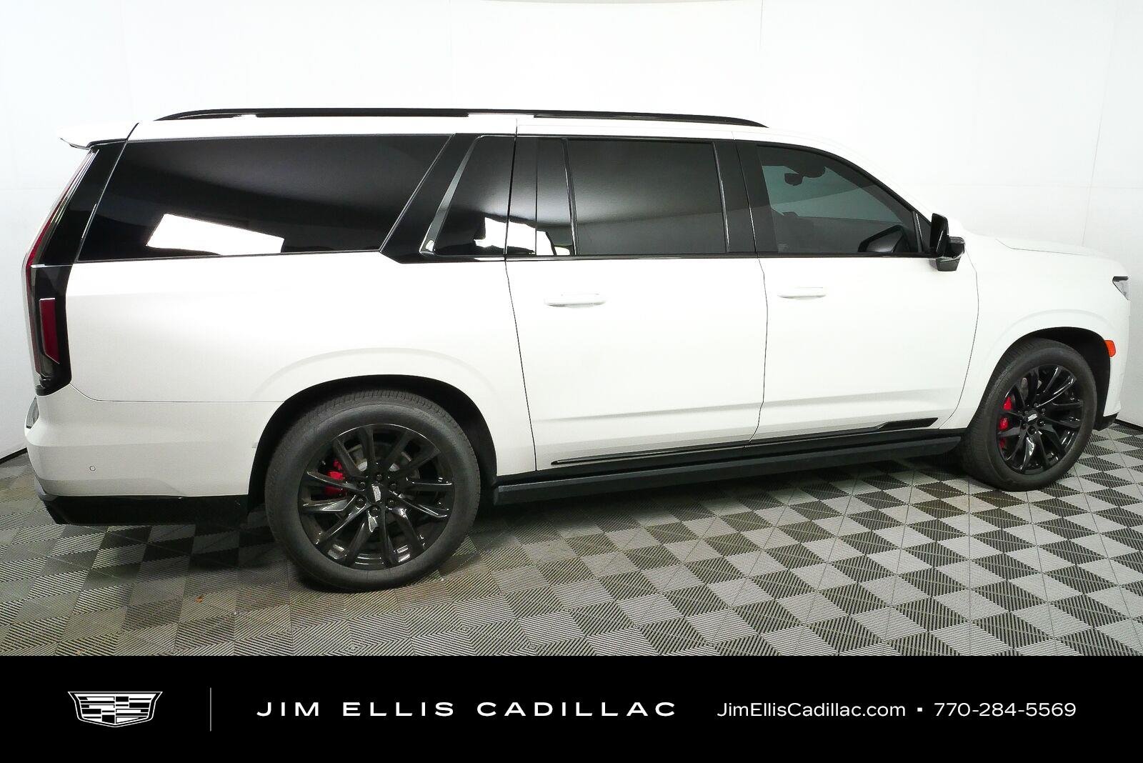 Used 2023 Crystal White Tricoat Cadillac 4WD Sport Platinum image 2