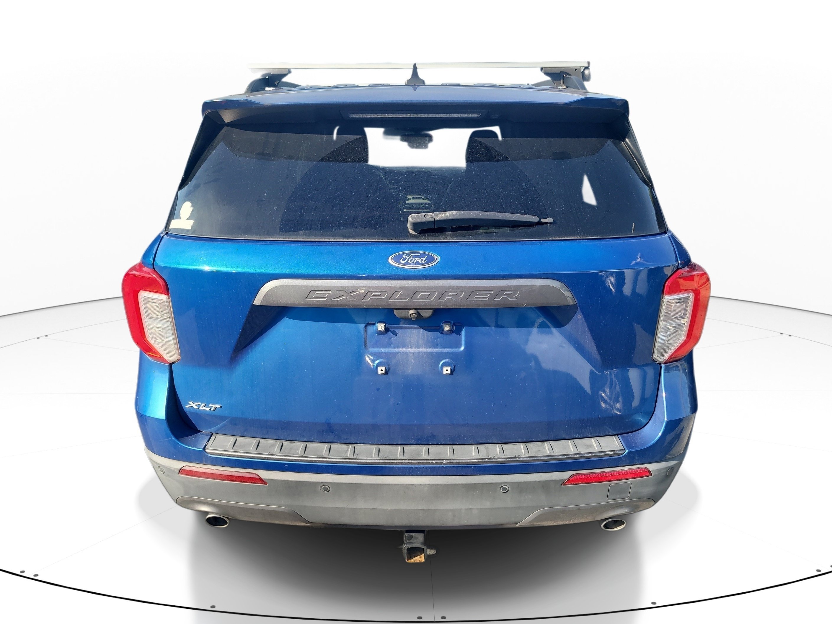 Used 2021 Blue Metallic Ford XLT image 5