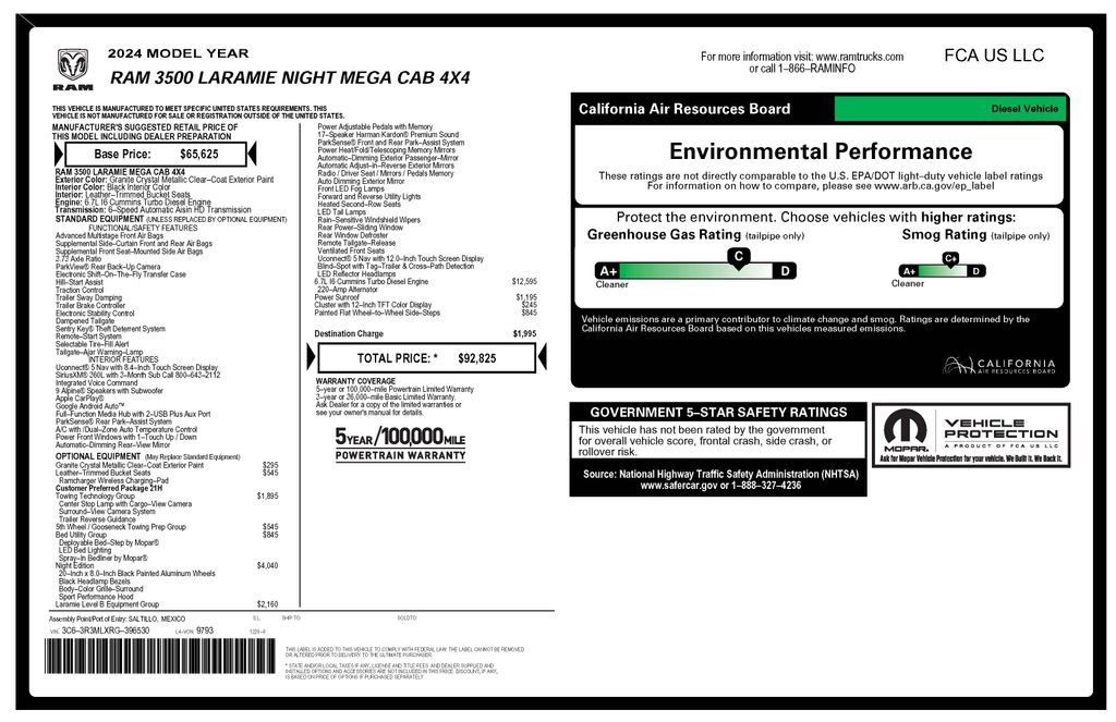 Certified Used 2024 Gray Ram Laramie image 4