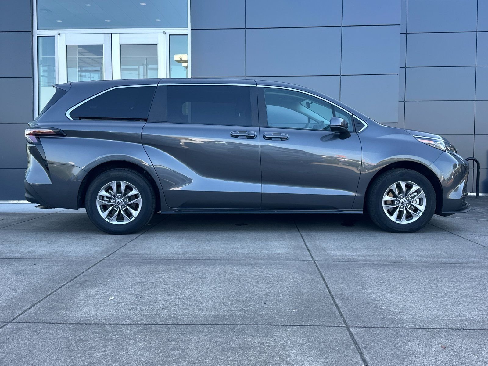 Used 2025 Magnetic Gray Metallic Toyota LE image 2