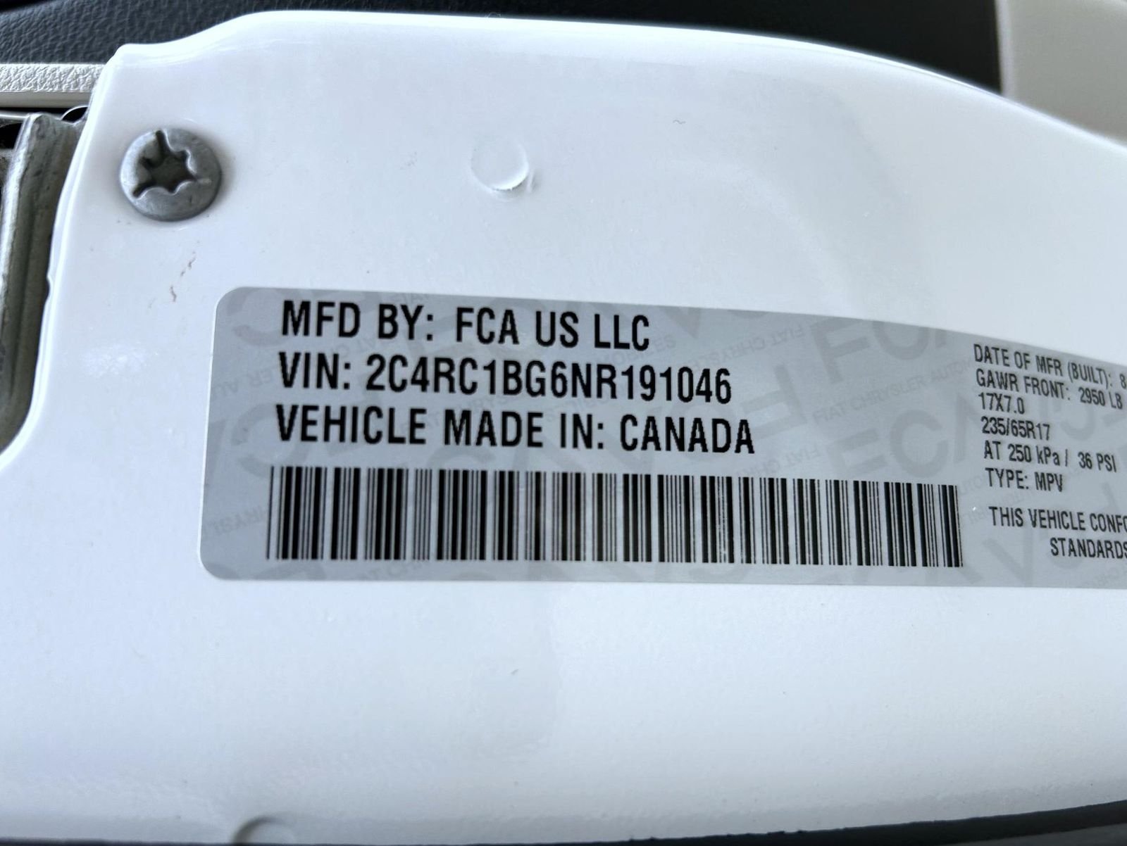Used 2022 White Chrysler Touring L image 25
