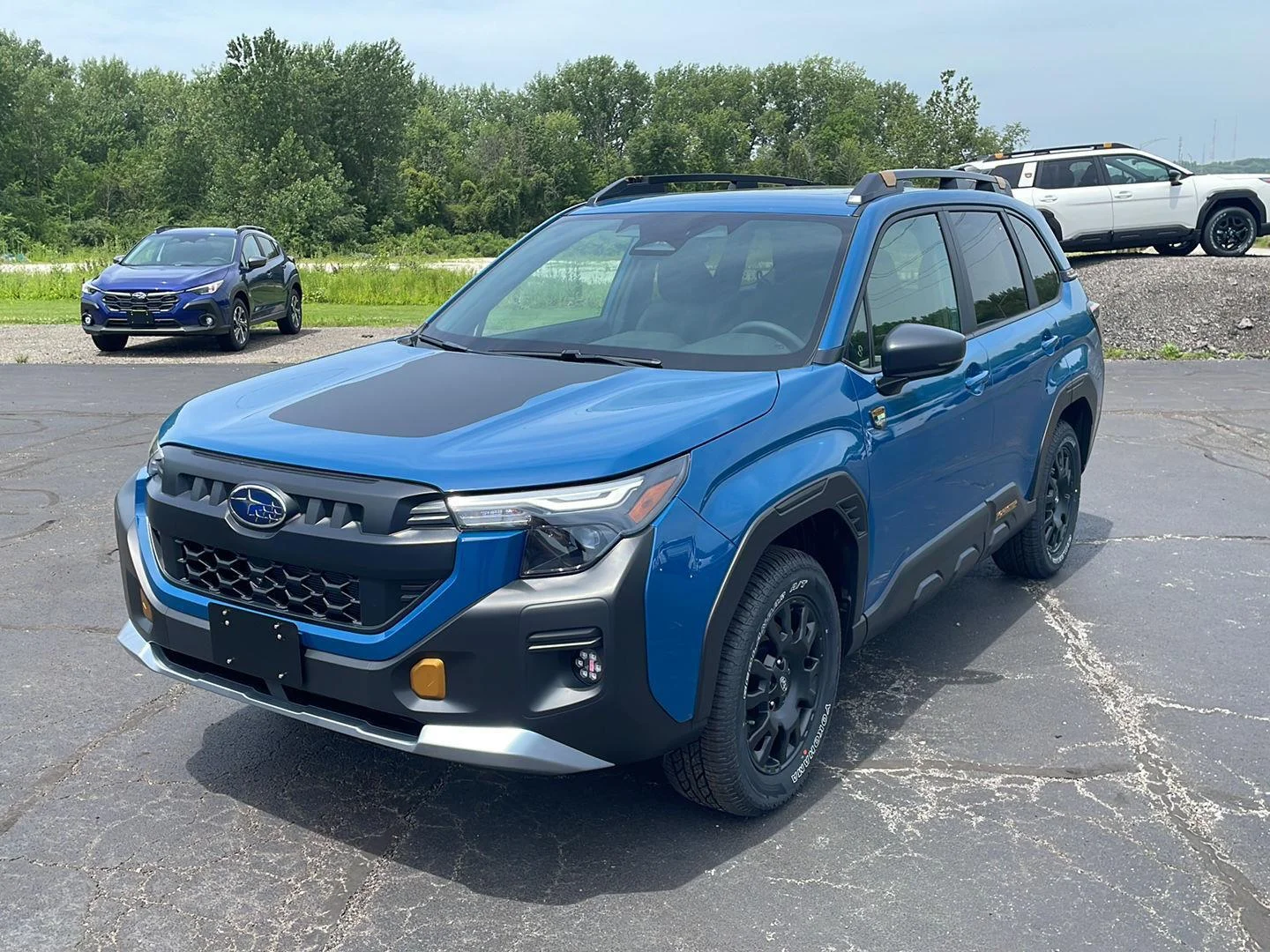 New 2026 Geyser Blue Subaru Wilderness image 1