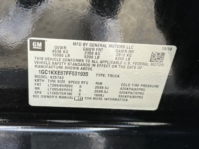 Used 2015 Black Chevrolet High Country image 25