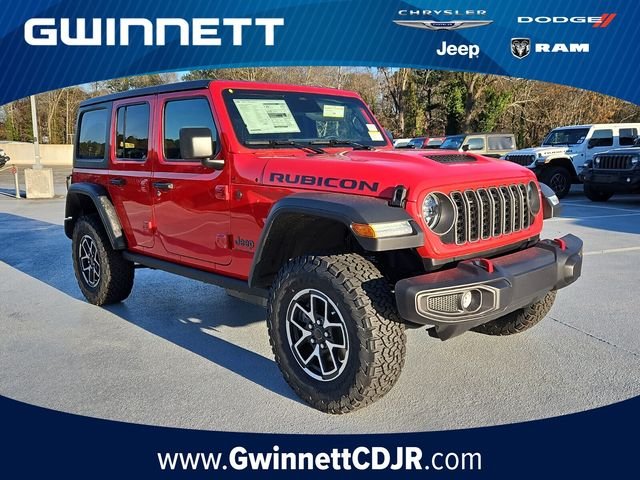 New 2026 Firecracker Red Clear-Coat Exterior Paint Jeep Rubicon image 1