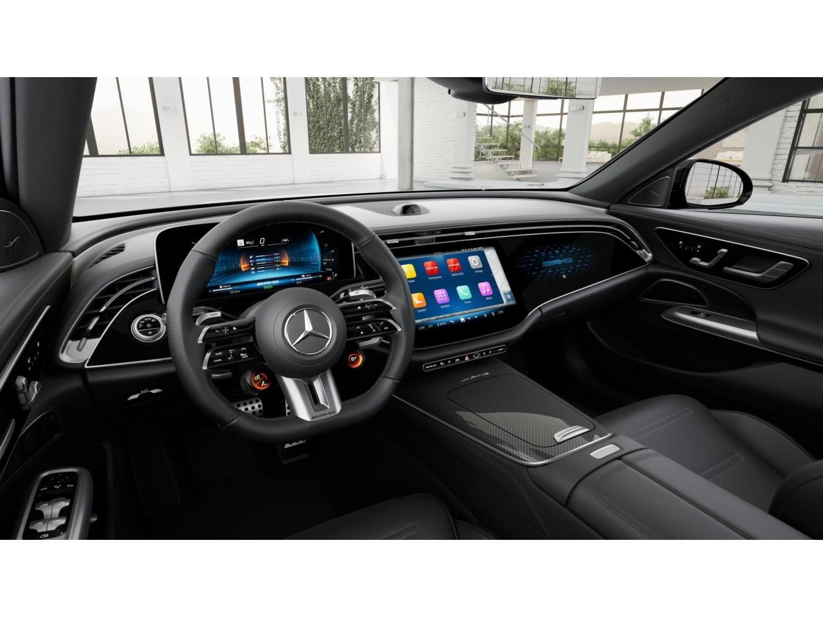 New 2026 Obsidian Black Metallic Mercedes-Benz E 53 AMG® 4D Sedan 4MATIC®  image 4