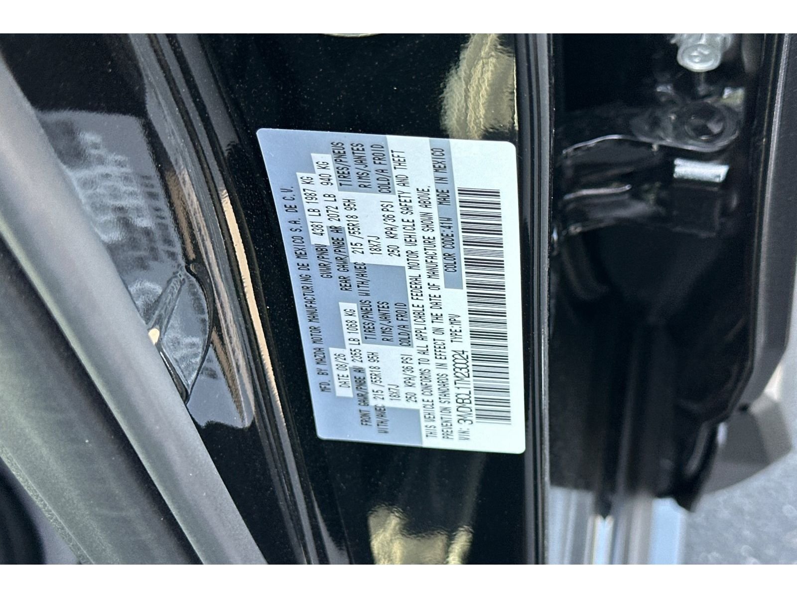 New 2026 Jet Black Mica Mazda 2.5 S Preferred AWD image 23