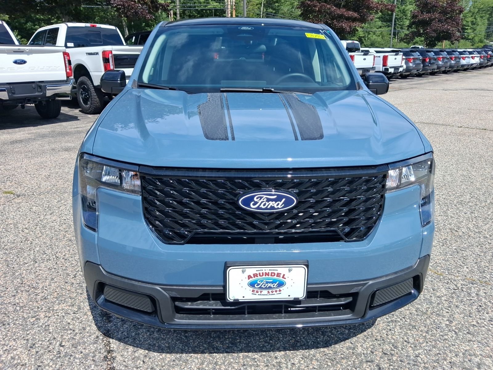 New 2026 Azure Gray Metallic Tri-Coat Ford XLT image 2