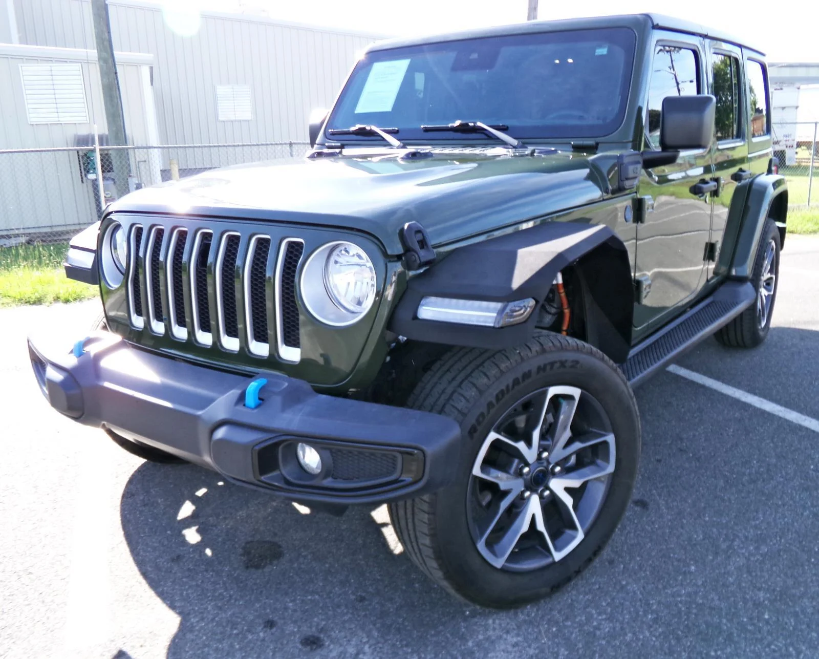 Used 2024 Sarge Green Clearcoat Jeep Sport S image 1