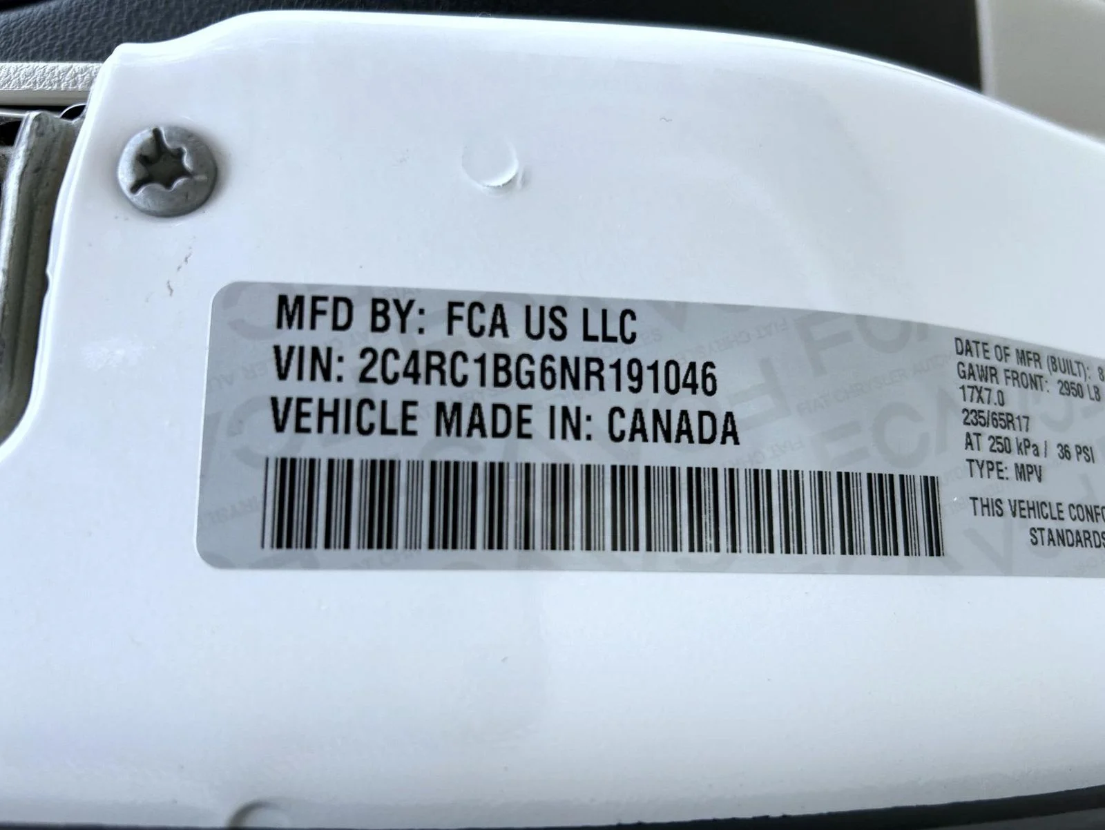 Used 2022 White Chrysler Touring L image 25