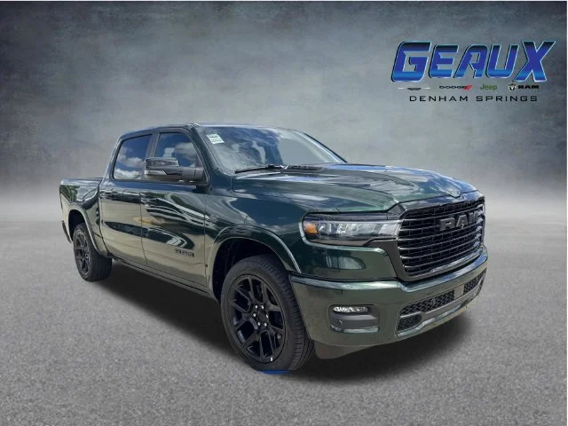New 2027 Serrano-Green Metallic Exterior Paint RAM Laramie image 1