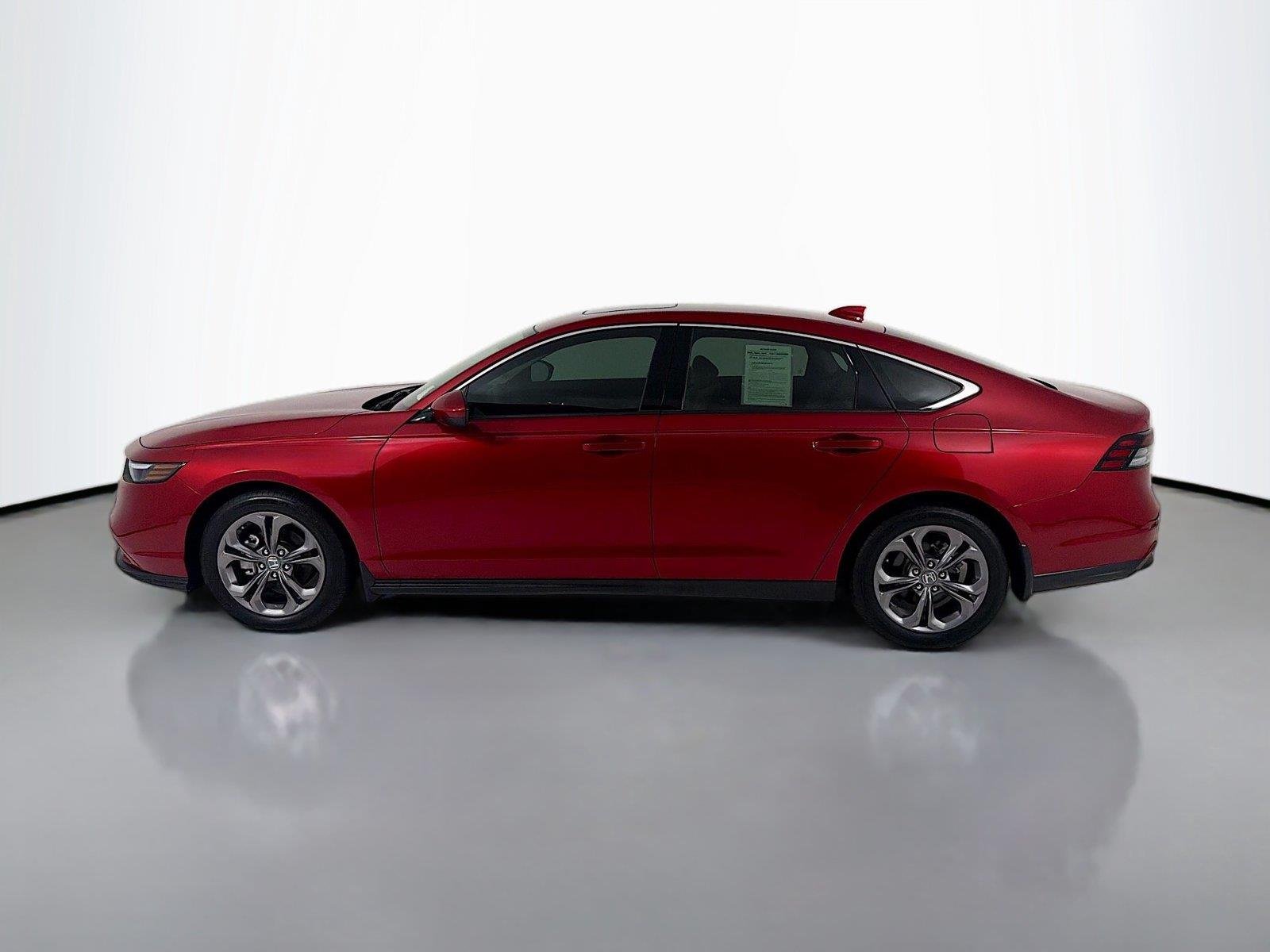 Used 2024 Radiant Red Metallic Honda EX image 2
