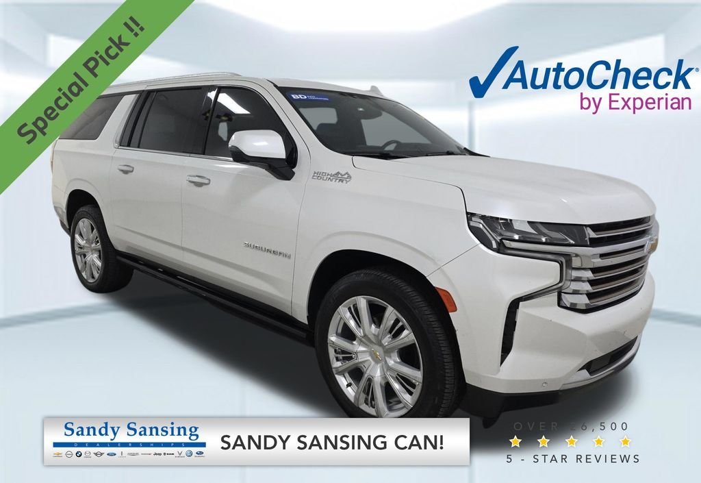 Used 2022 Beige Chevrolet High Country image 1