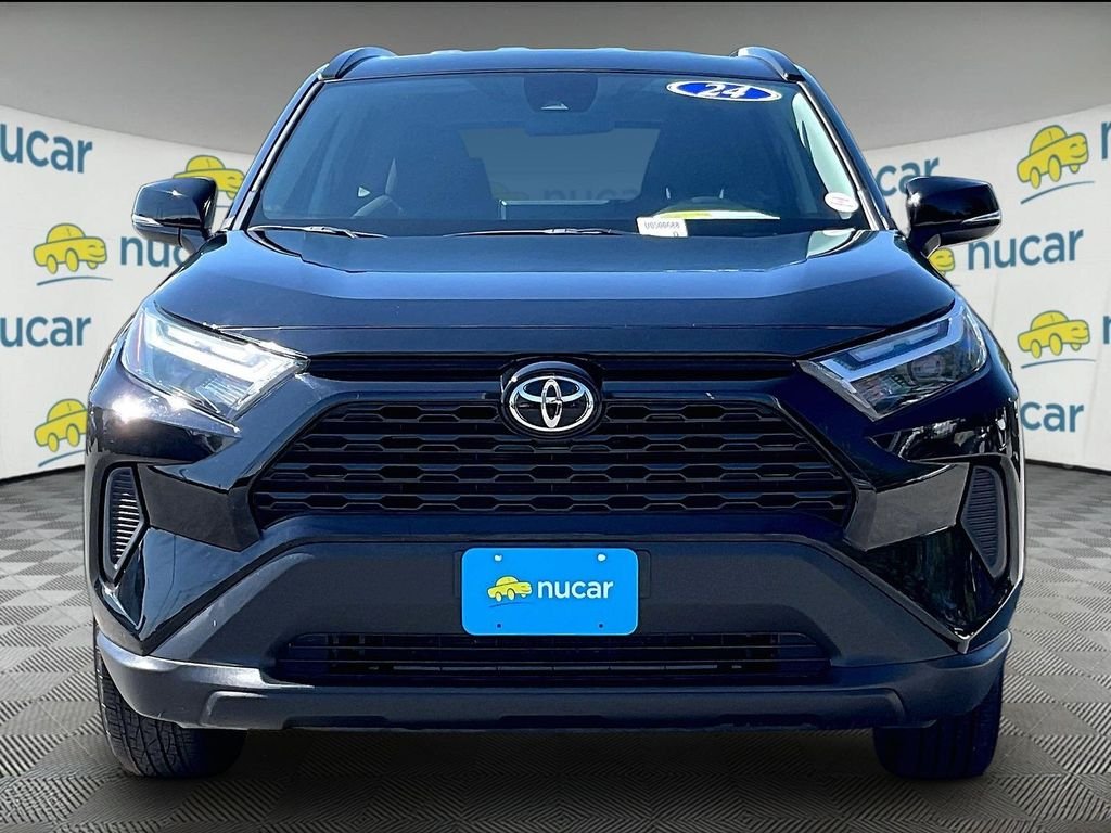 Used 2024 Midnight Black Metallic Toyota XLE image 2