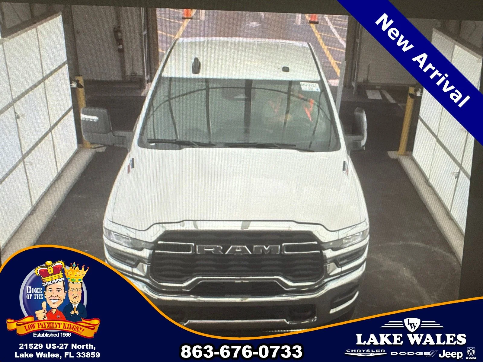 Certified Used 2025 White Ram Big Horn image 21