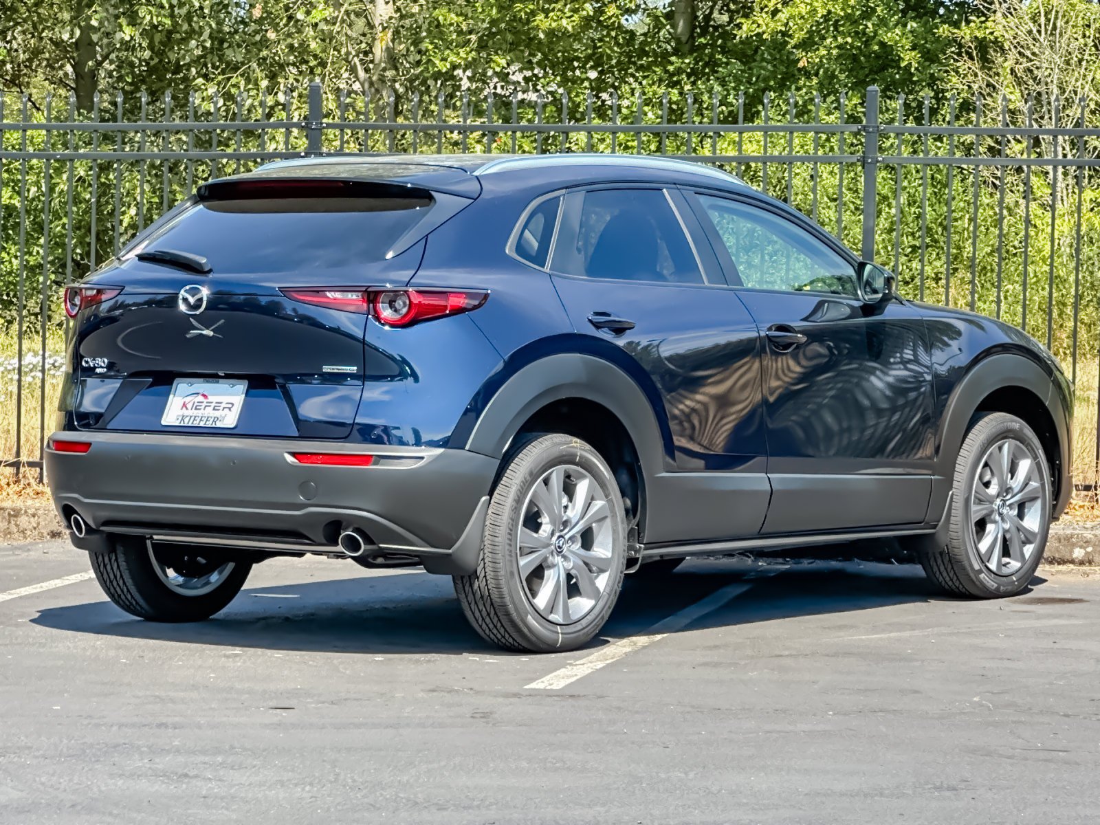 New 2026 Deep Crystal Blue Mica Mazda 2.5 S Preferred AWD image 3