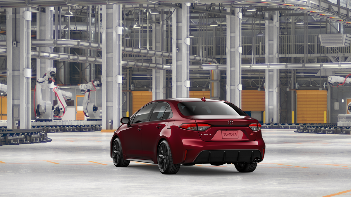 New 2026 Red Toyota SE image 7
