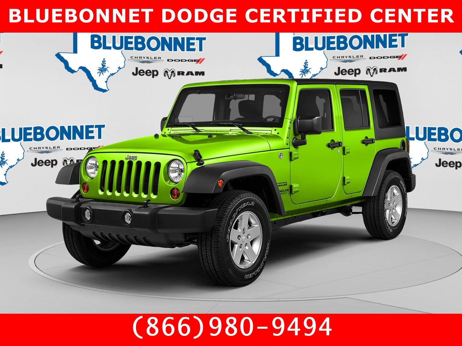 Used 2016 Hypergreen Clearcoat Jeep Sport image 1