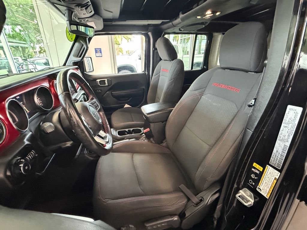 Used 2021 Black Jeep Unlimited Rubicon image 11