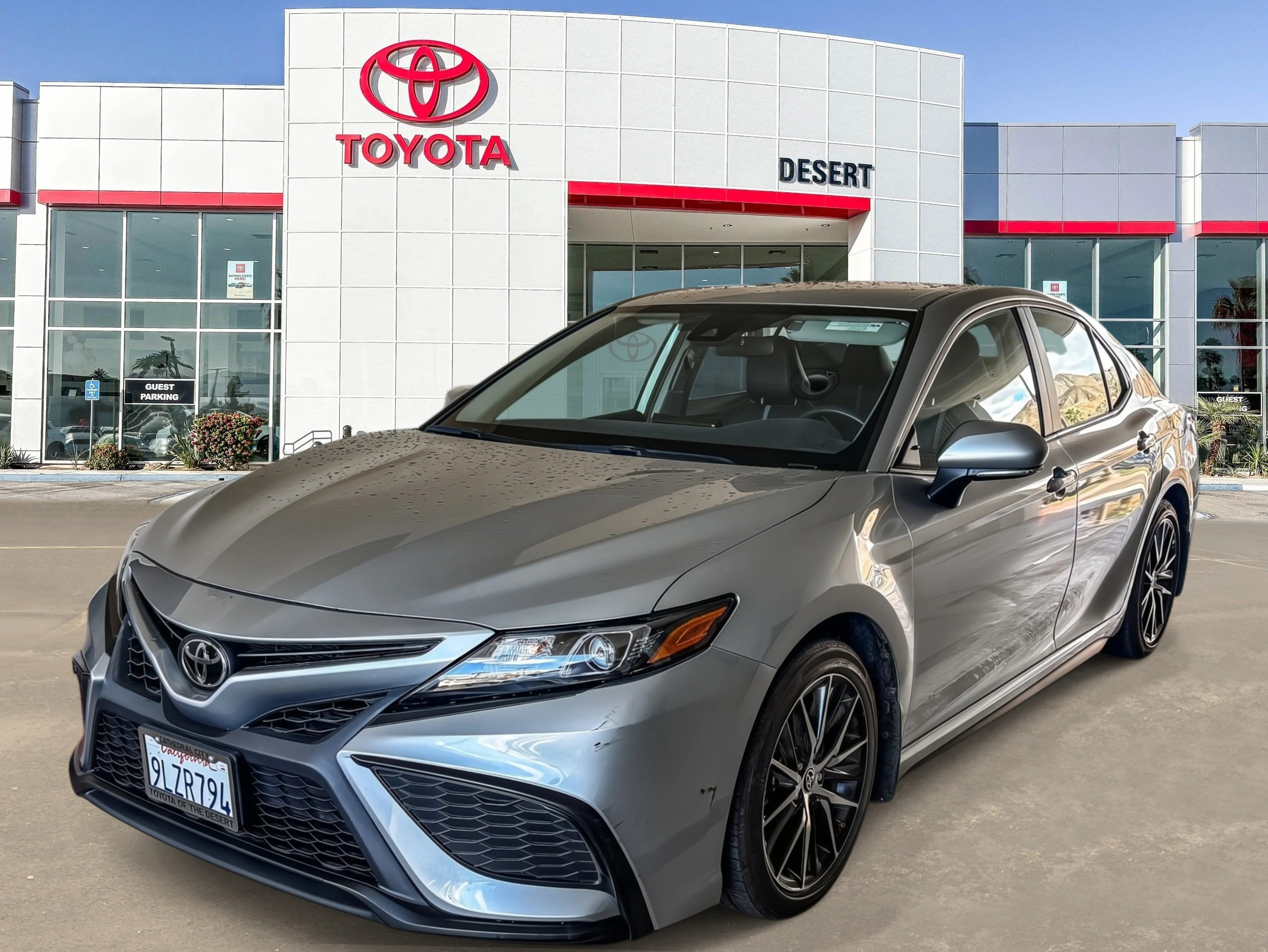 Certified Used 2024 Celestial Silver Metallic Toyota SE image 3