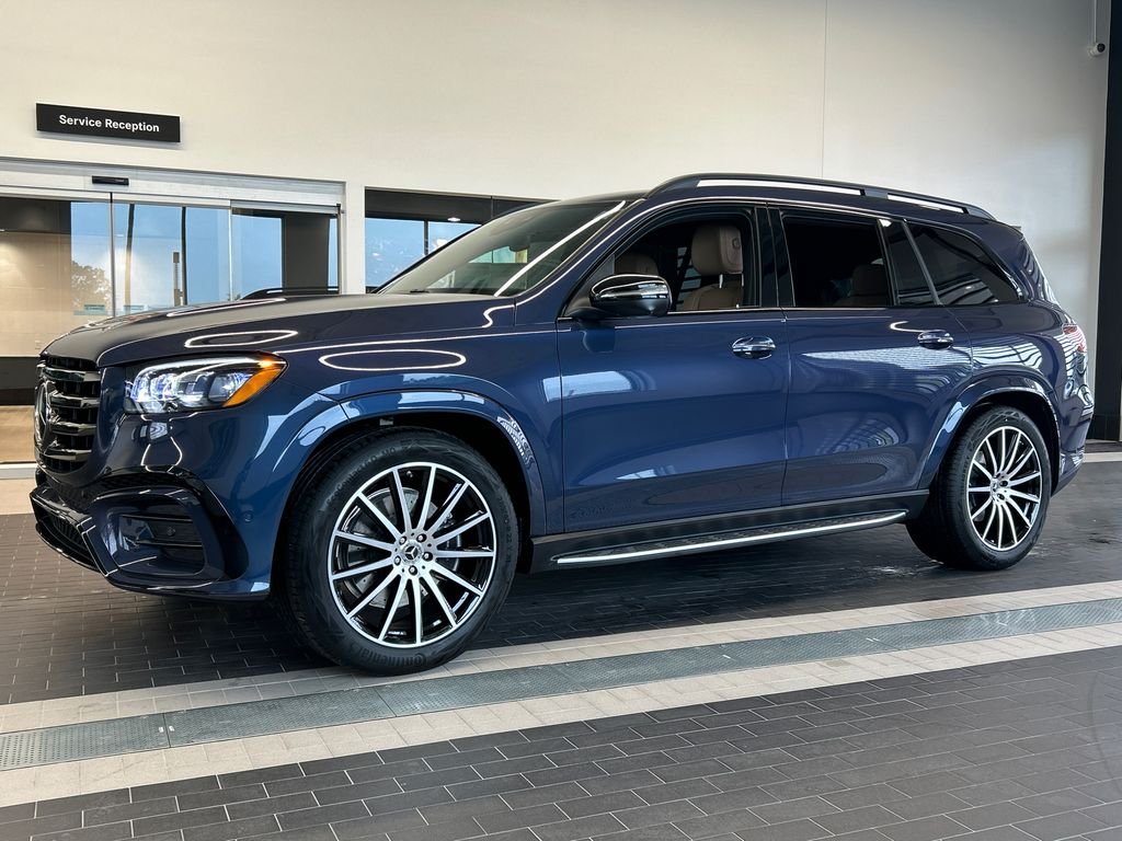 New 2026 Twilight Blue Metallic Mercedes-Benz GLS 450 image 1
