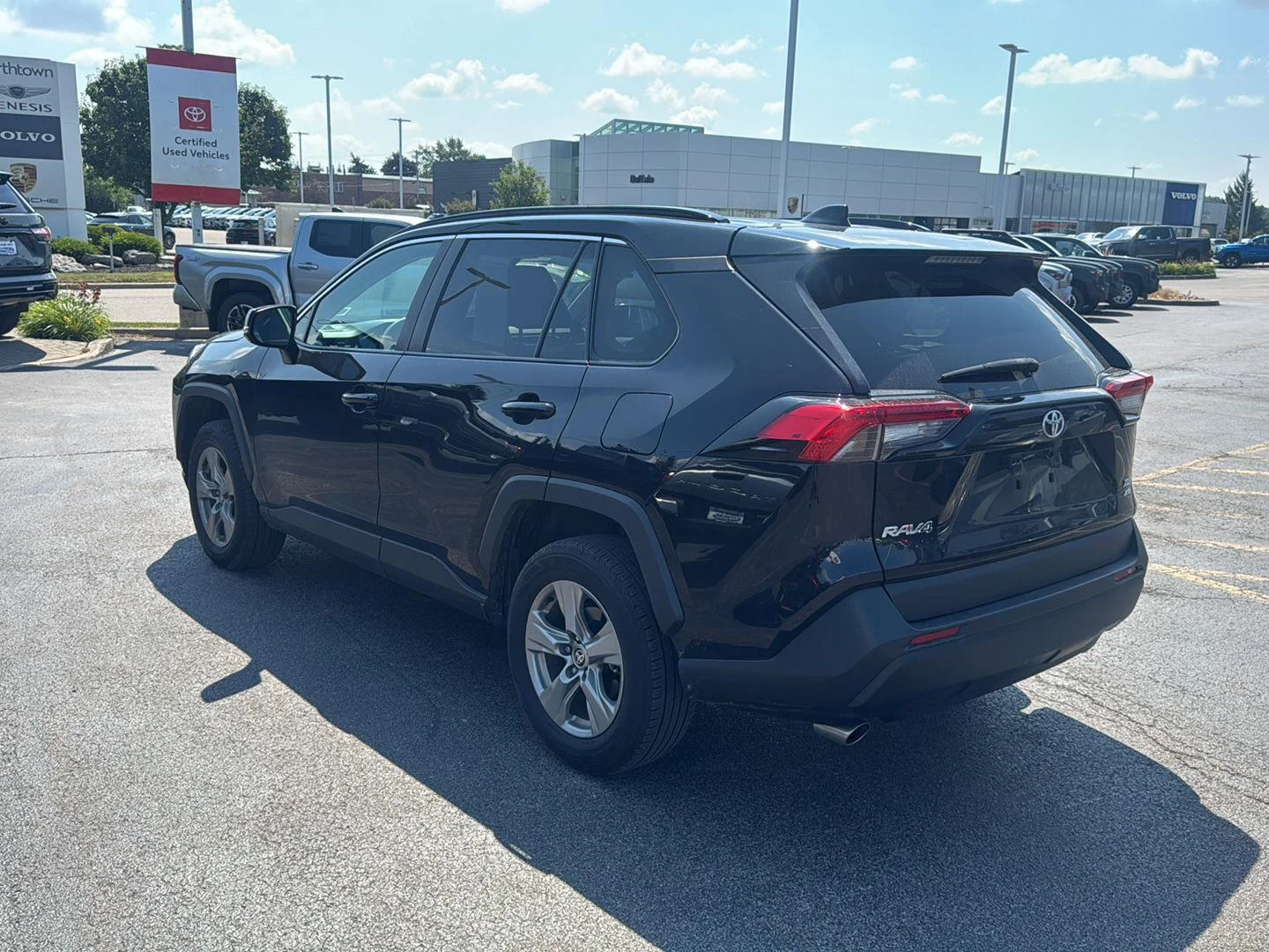 Used 2024 Midnight Black Metallic Toyota XLE image 4