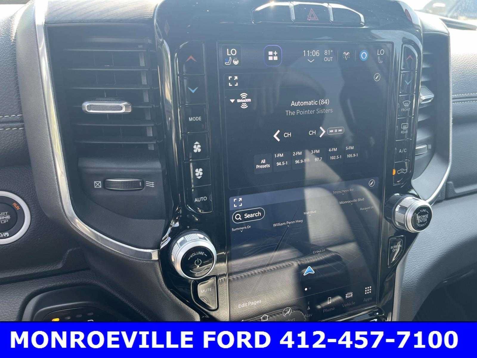 Used 2023 Granite Crystal Metallic Clearcoat RAM Laramie image 28