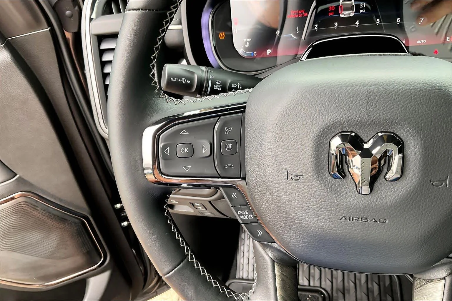 Used 2026 Granite Crystal Metallic Clearcoat Ram Limited image 23
