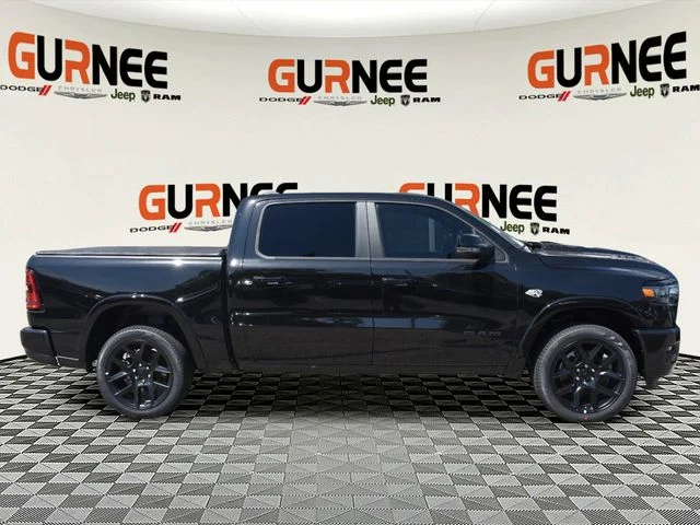 New 2026 Diamond Black Crystal Pearl-Coat Exterior Paint RAM Laramie image 2