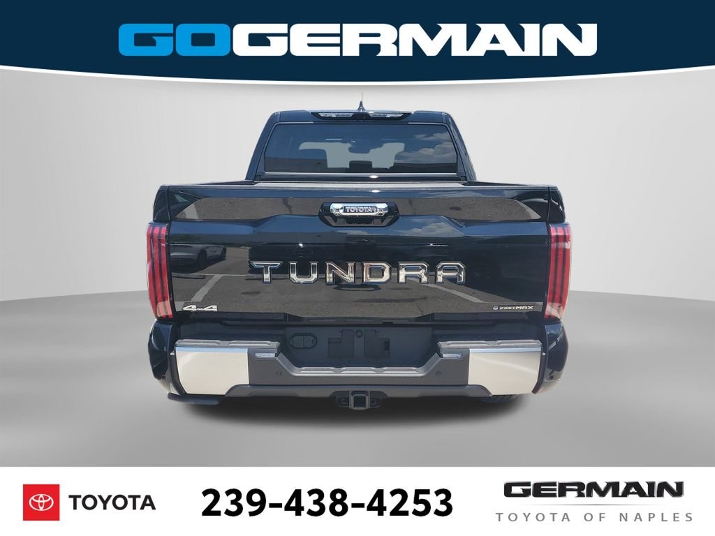 New 2026 Midnight Black Metallic Toyota Tundra Capstone image 8