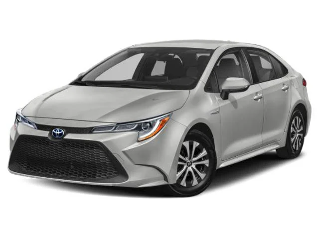 Used 2021 Celestite Toyota Hybrid LE image 1