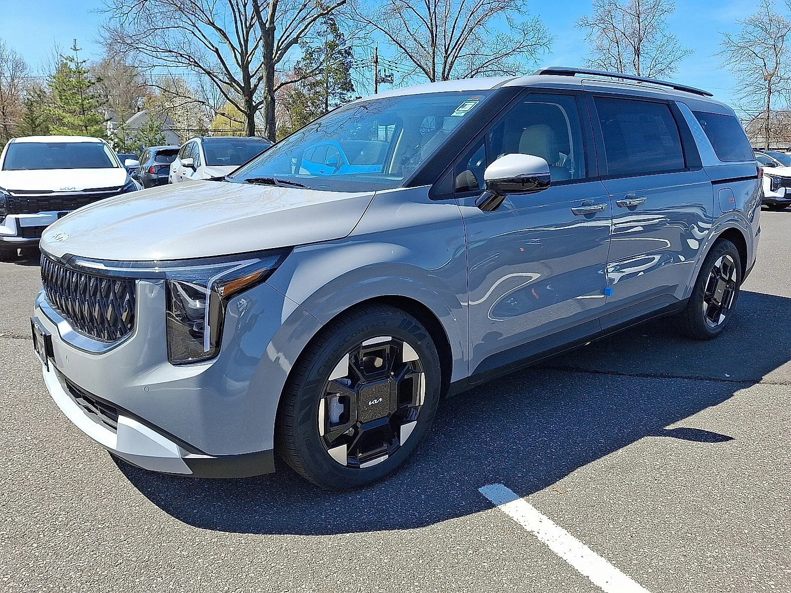 New 2026 Ceramic Silver Kia EX image 3