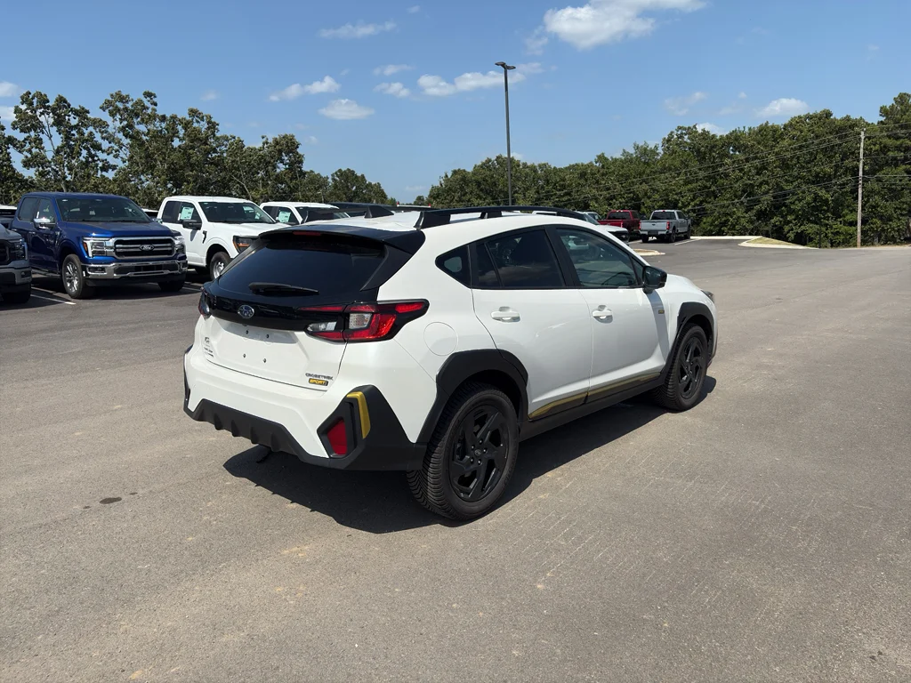 Certified Used 2024 Crystal White Pearl Subaru Sport image 3