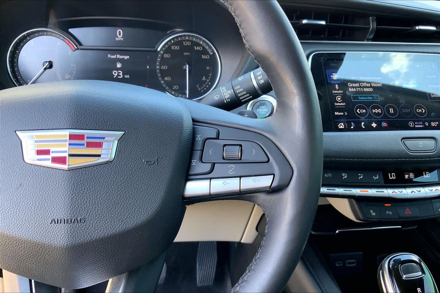 Used 2021 Garnet Metallic Cadillac FWD Premium Luxury image 25