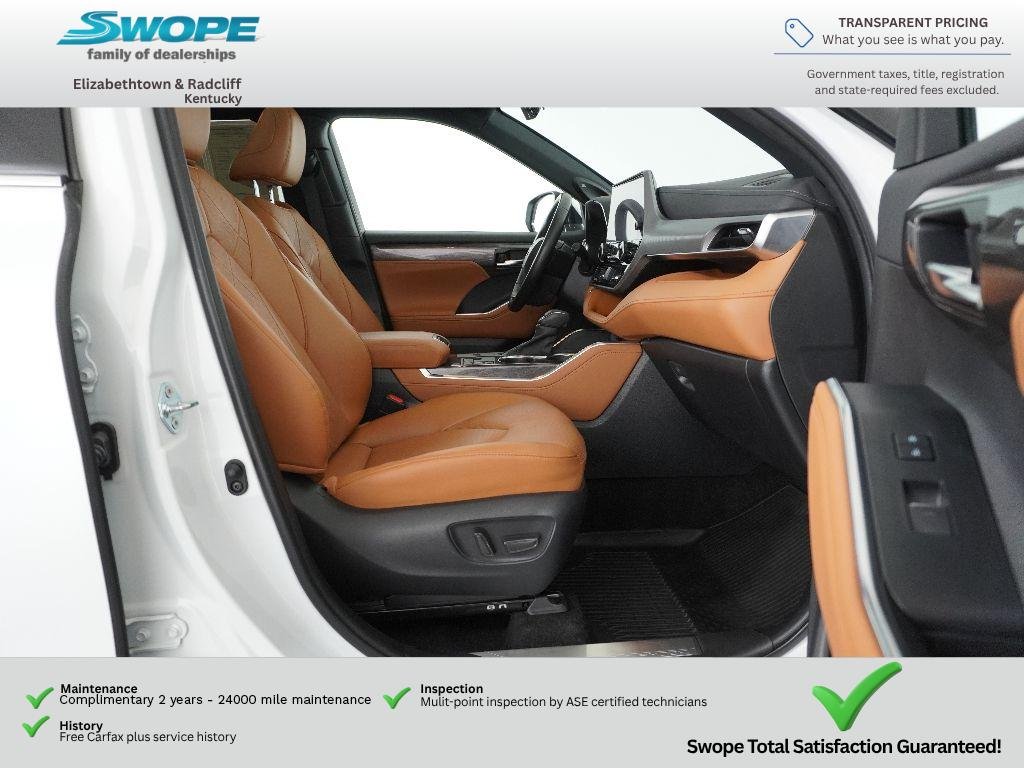 Used 2023 Wind Chill Pearl Toyota Hybrid Platinum image 11