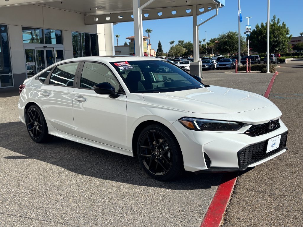 New 2026 Platinum White Pearl Honda Sport image 3