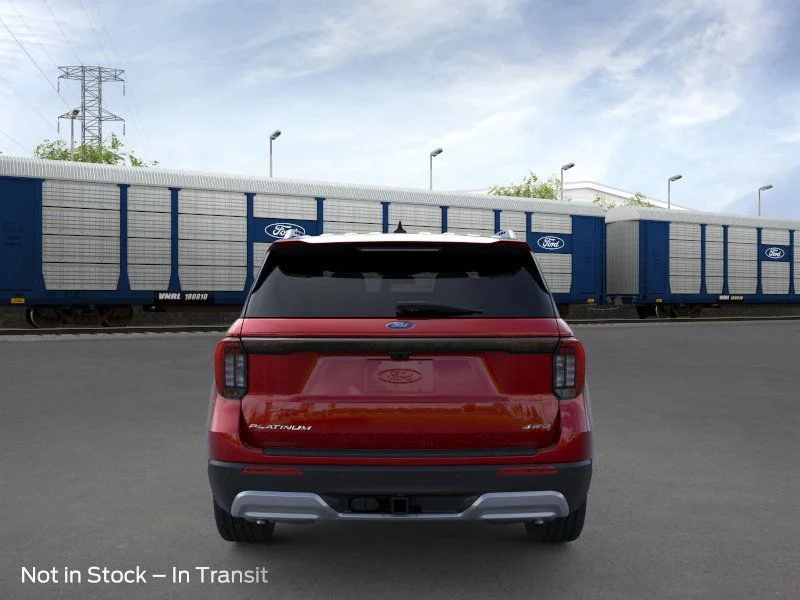 New 2026 Rapid Red Metallic Tinted Clearcoat Ford Platinum image 6