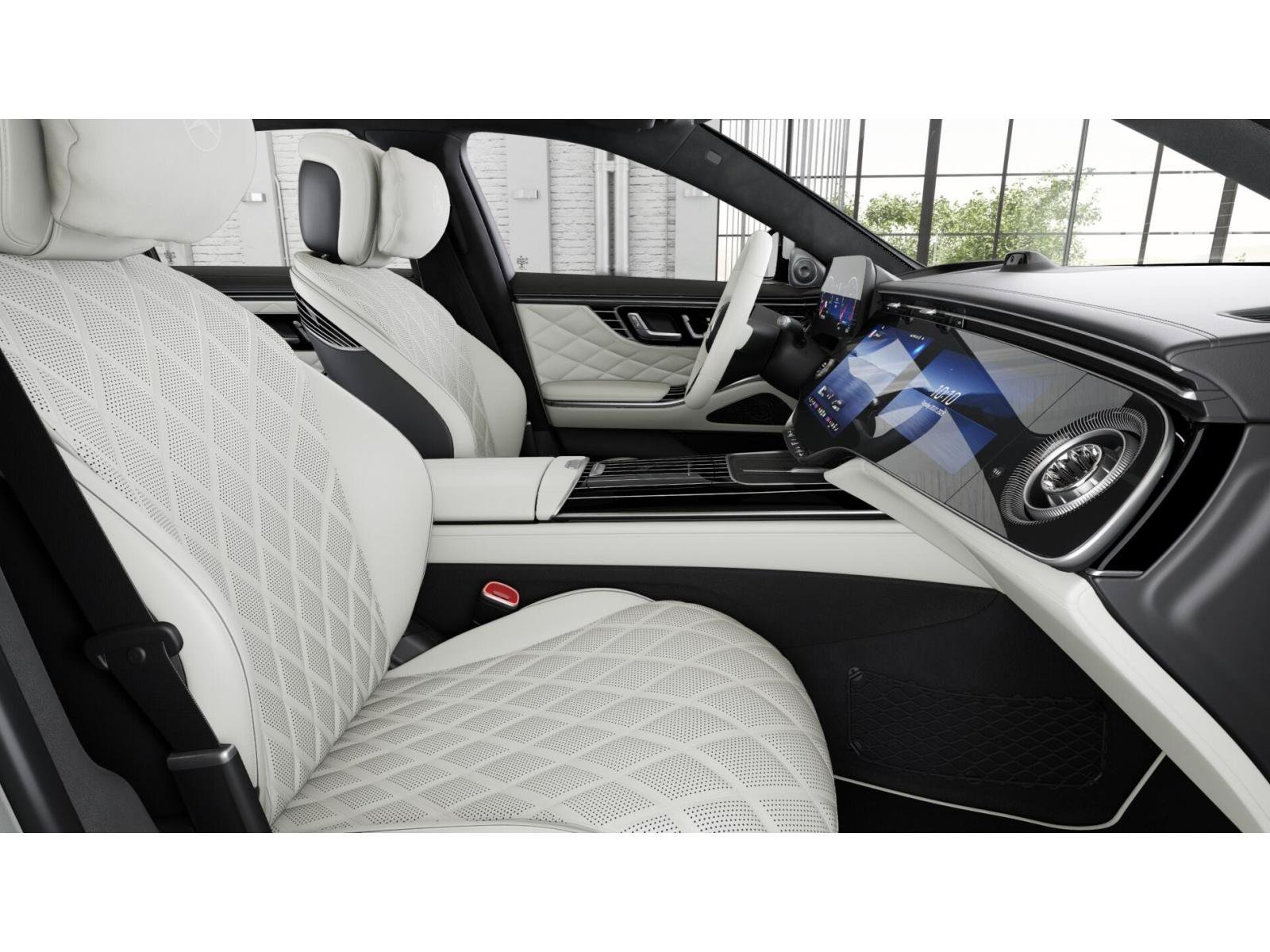 New 2027 MANUFAKTUR Moonlight White Metallic Mercedes-Benz S 580 image 4