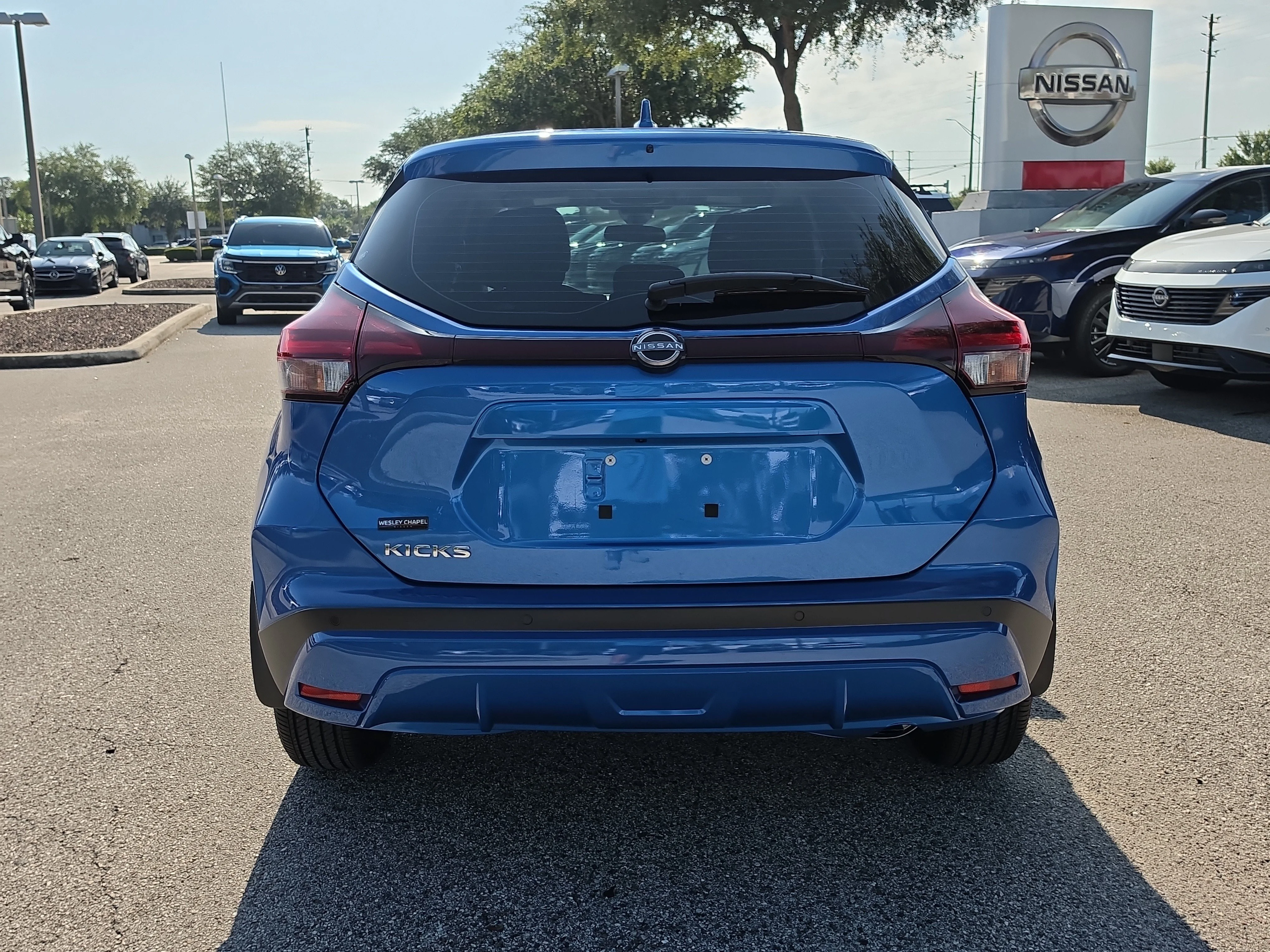 Certified Used 2025 Electric Blue Metallic Nissan S image 7