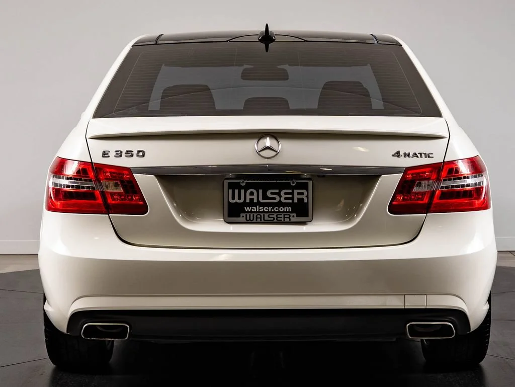 Used 2012 White Mercedes-Benz E 350 Luxury image 7