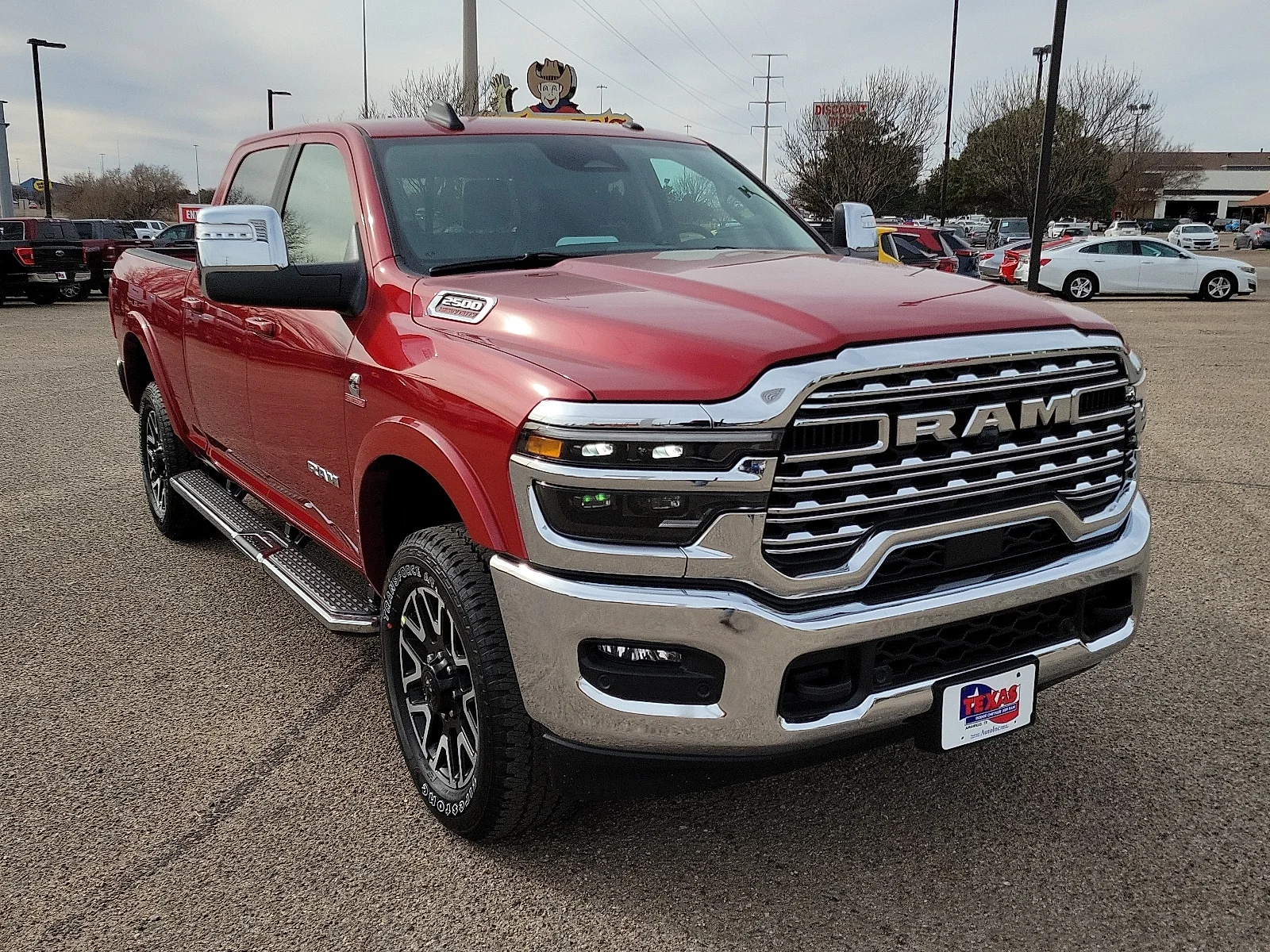New 2026 PR6 Molten Red Ram LIMITED LONGHORN CREW CAB 4X4 6